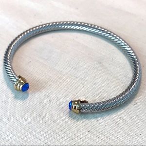 Cuff Bracelet with Crystal Detail